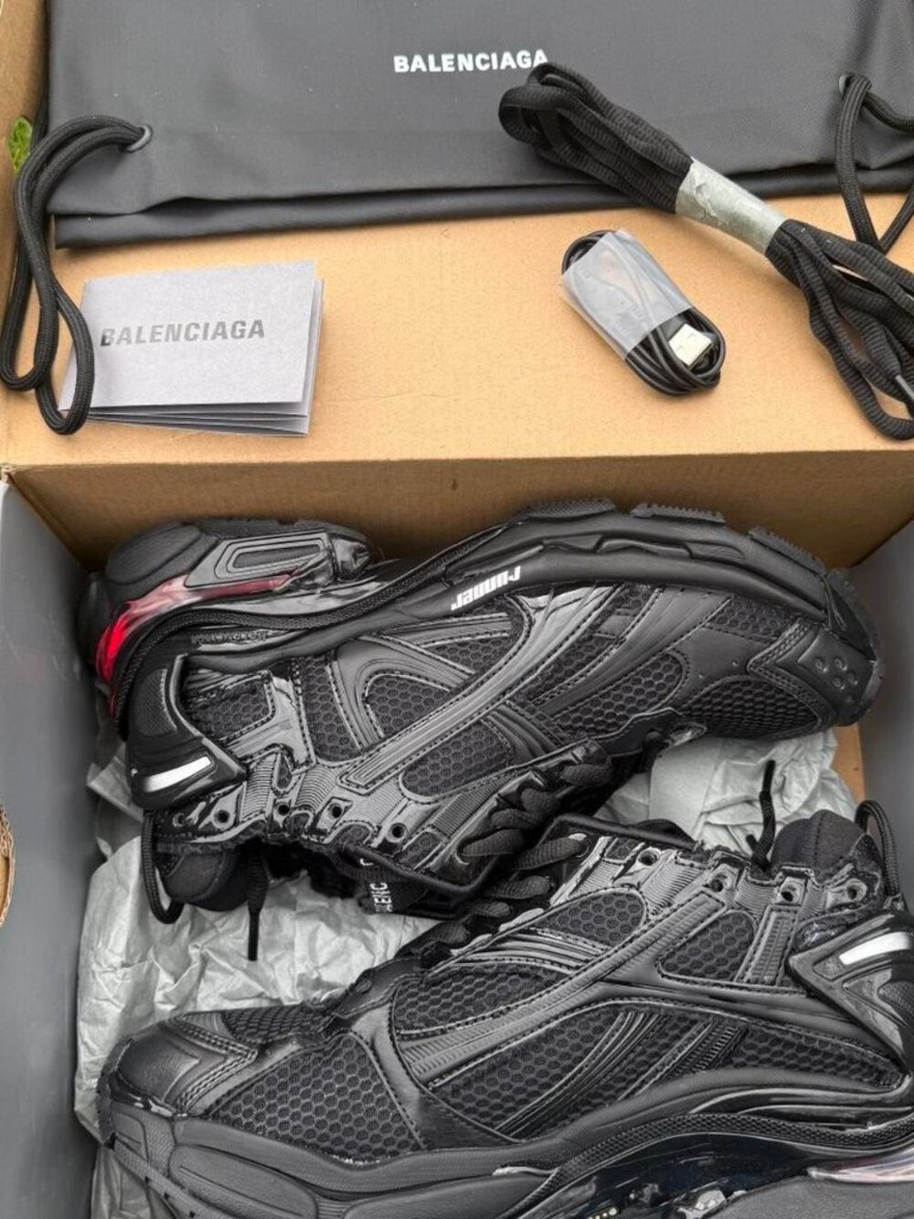 Balenciaga runners Black “LED” - Picture 2 of 3